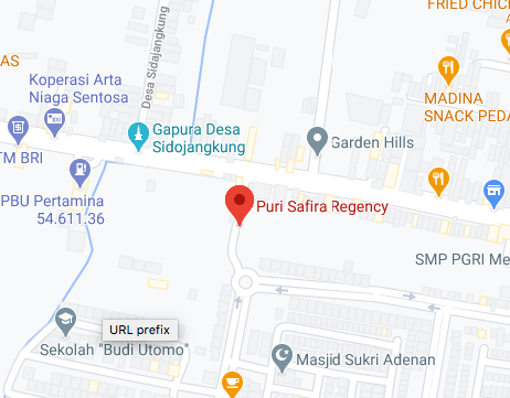 Puri Safira Regency Maps